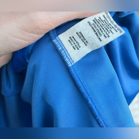 Soft Surroundings Blue Velvet Velour Tunic Sz S Button Front Classy Layer Spring - Picture 4 of 8